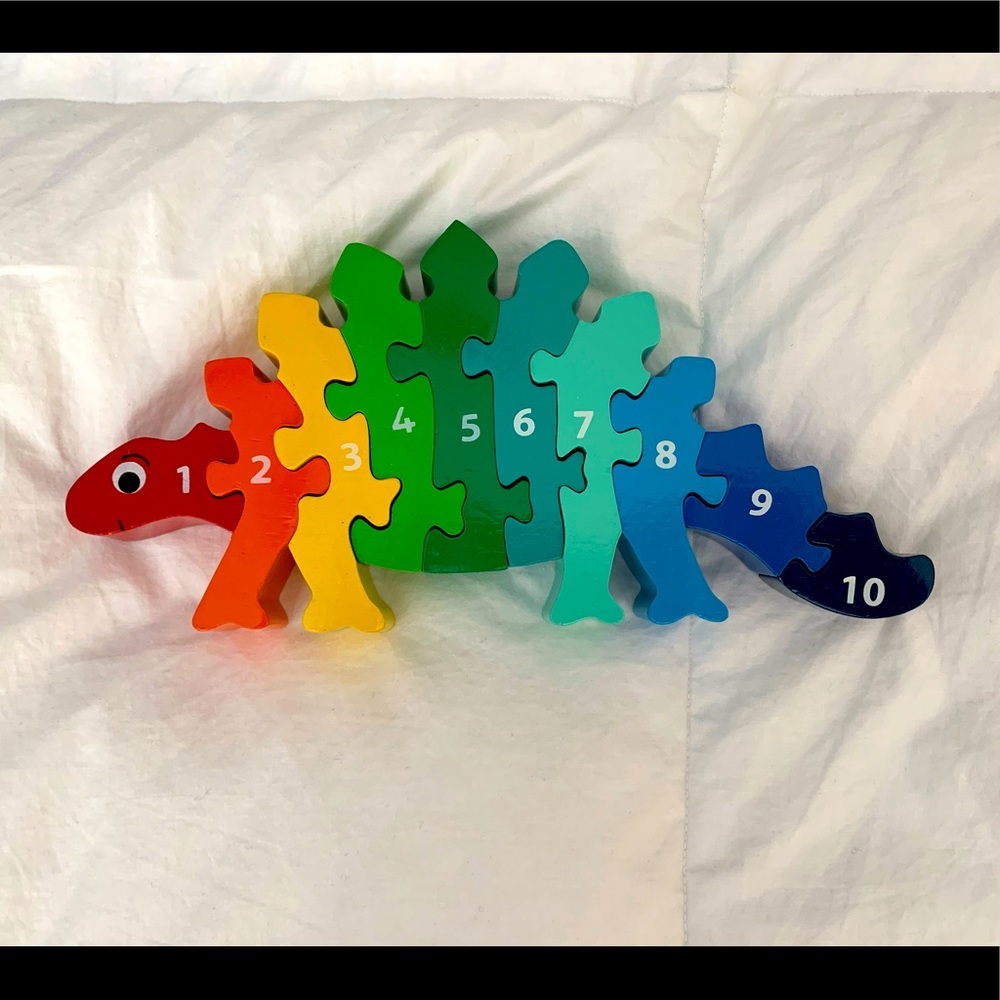 Wooden puzzle.